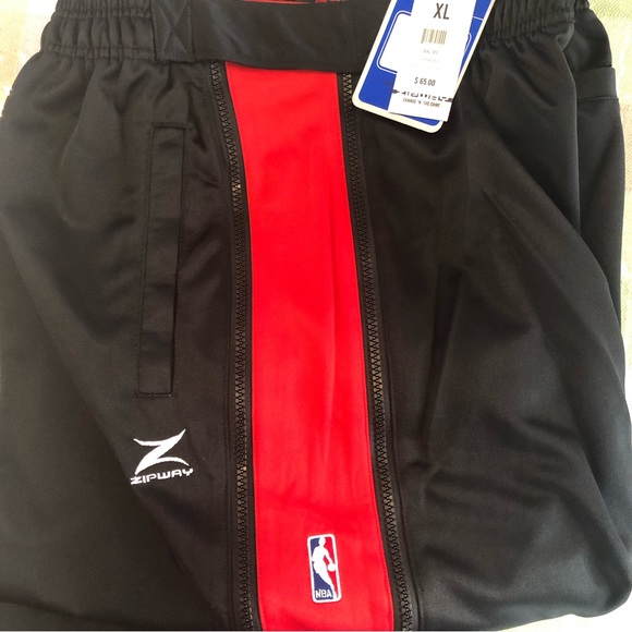 Zipway Men’s NBA ROCKETS Pants Size XL - Picture 2 of 4